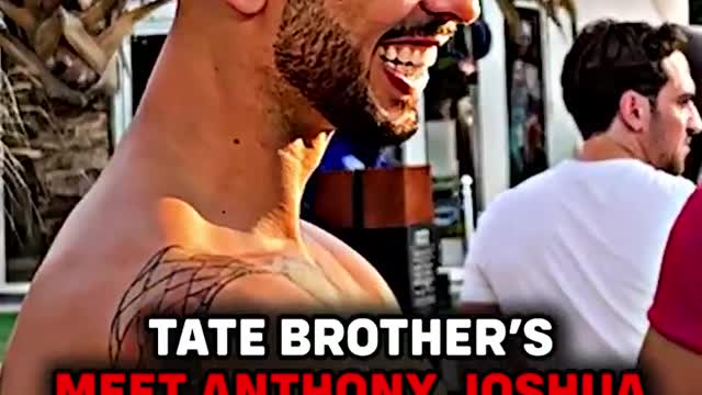 Andrew Tate Meets ANTHONY JOUSHA