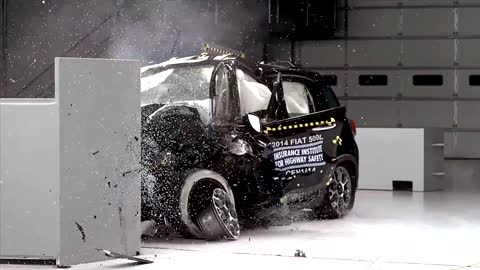 Small Overlap Crash Test Fails from IIHS Crash Tests (Cool and Satisfied)