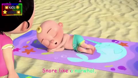 "🔥Splash into Fun! 🎶 Kids Love the Mermaid at the Beach Song! 🌊🐠"