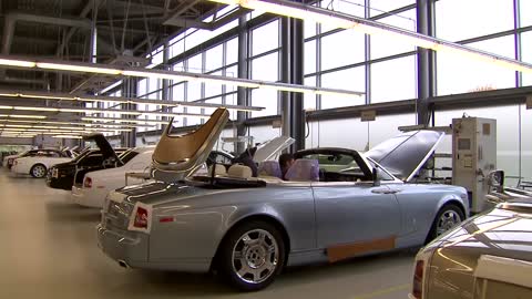 Rolls-Royce Production by Hand in England