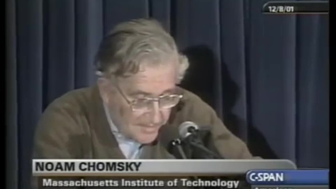 Noam Chomsky - The World After 9/11 (American Friends Service Committee)