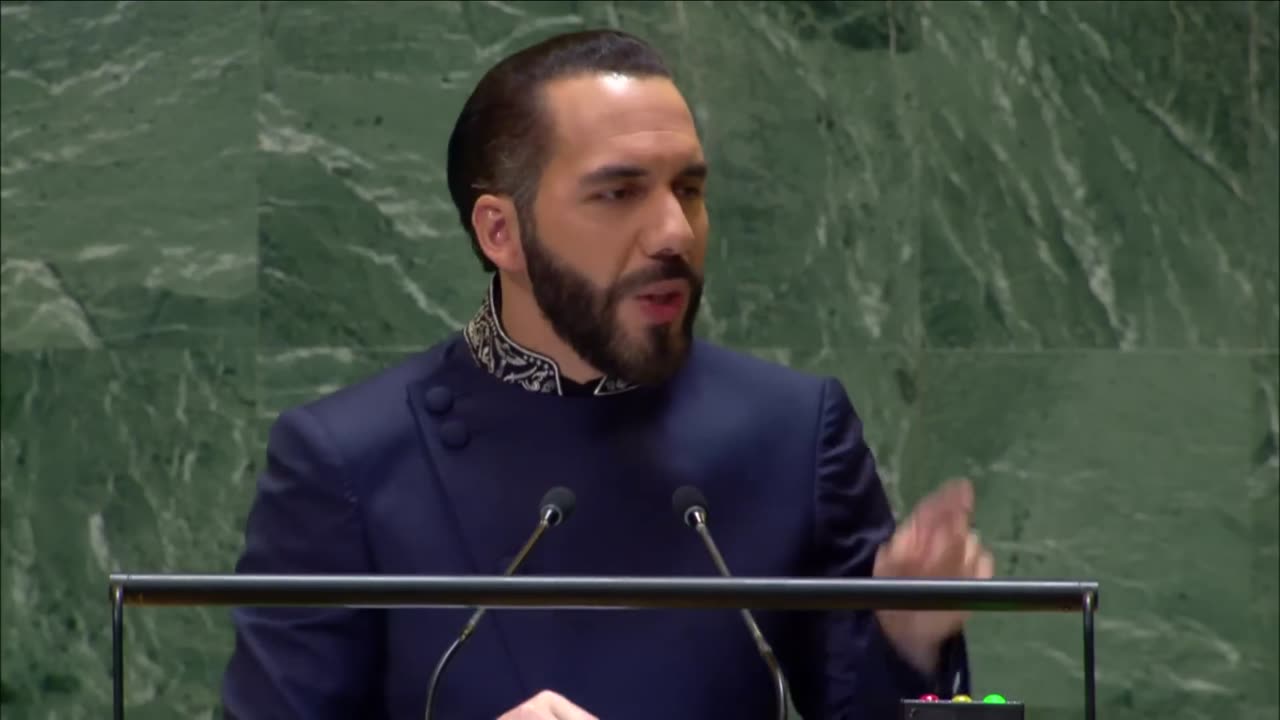 UN: El Salvadoran President, Nayib Armando Bukele Addresses United Nations General Debate, 79th Session - September 25, 2024