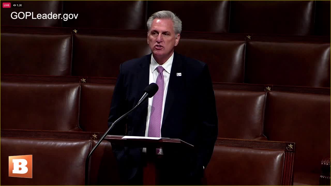 LIVE: McCarthy discussing Democrats' Concedes Act...