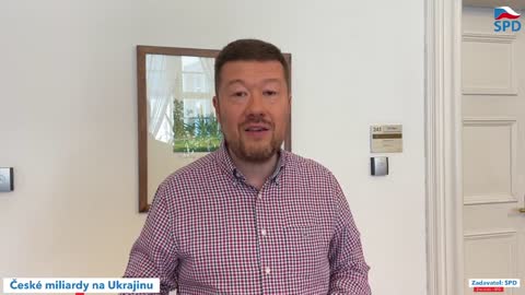 Okamura odsoudil půjčku EU pro Ukrajinu