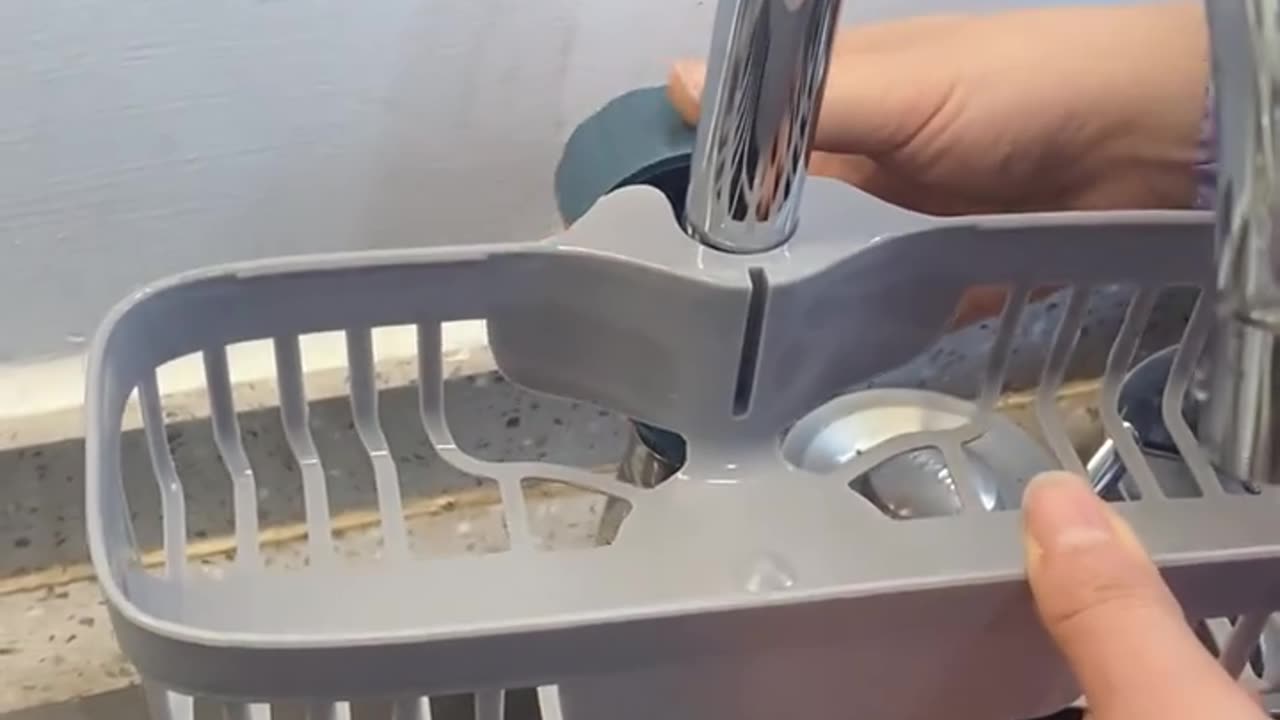 Sponge Holder Over Faucet