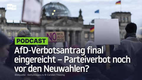 AfD-Verbotsantrag final eingereicht – Parteiverbot noch vor den Neuwahlen?