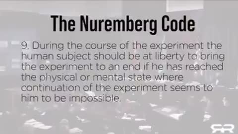 NUREMBERG CODE EXPLAINED