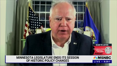 Tim Walz thinks it's "insane" that people would be upset at Target