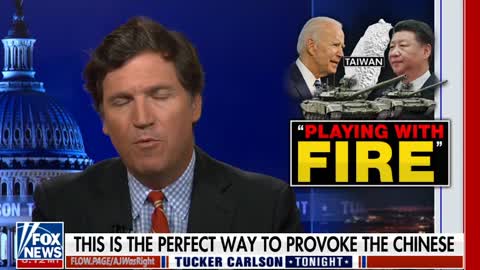 Tucker Carlson: Pelosi Was Sent To Taiwan To Destroy Our Allies Morale