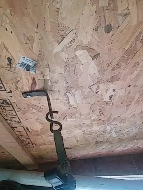 Part 5 of wind generator mast build....Fixture for holding long pipe up on drill press