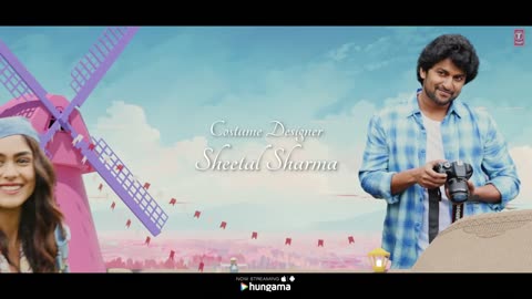 Hi nanna ; samayama lyrical video song : Nani and munal taqur