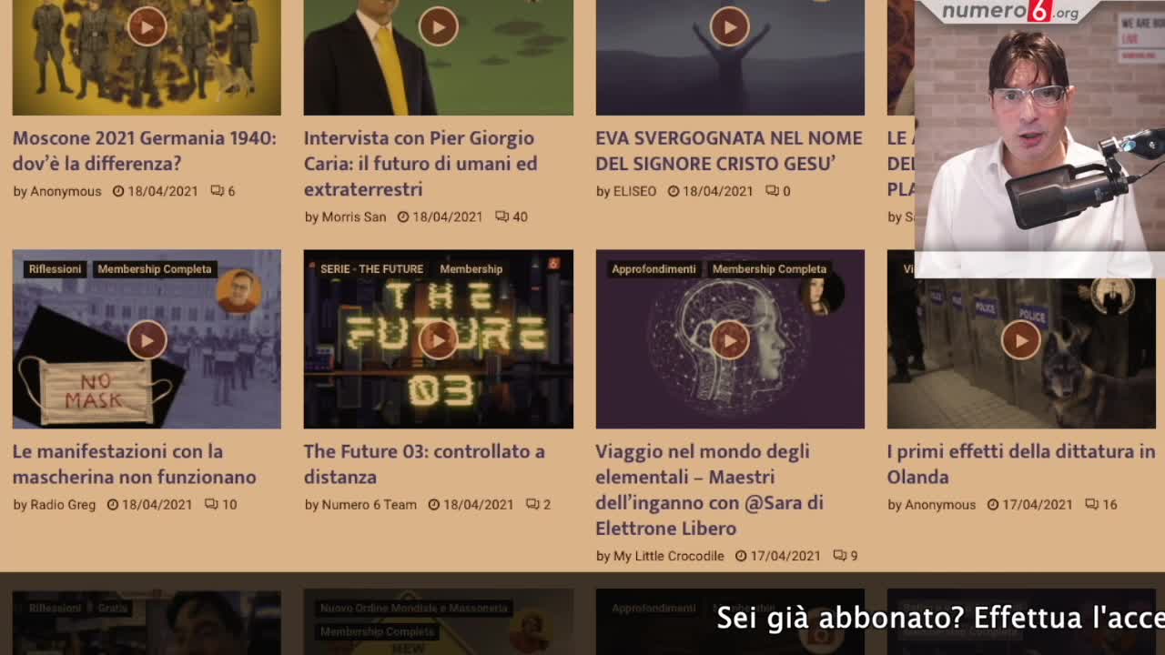 Tg del 14.05.2021: Abbonati adesso
