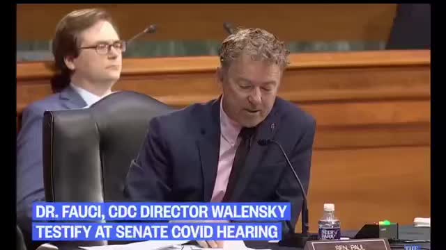 Senator Rand Paul vs. Dr. Fauc-inocchio