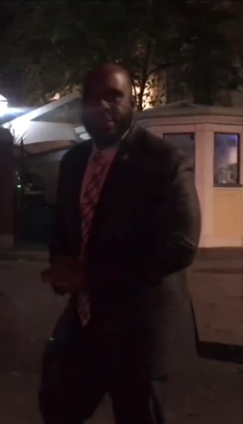 Cops prepare to set up barriers outside Gracie mansion following Adams indictment