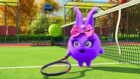 SUNNY BUNNIES - Tennis Skills - Season 1 - Cartoons for Childrenp1