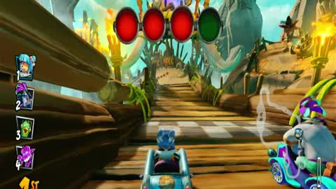 Crash Team Racing Nitro-Fueled - Lost Cup Nintendo Switch Gameplay