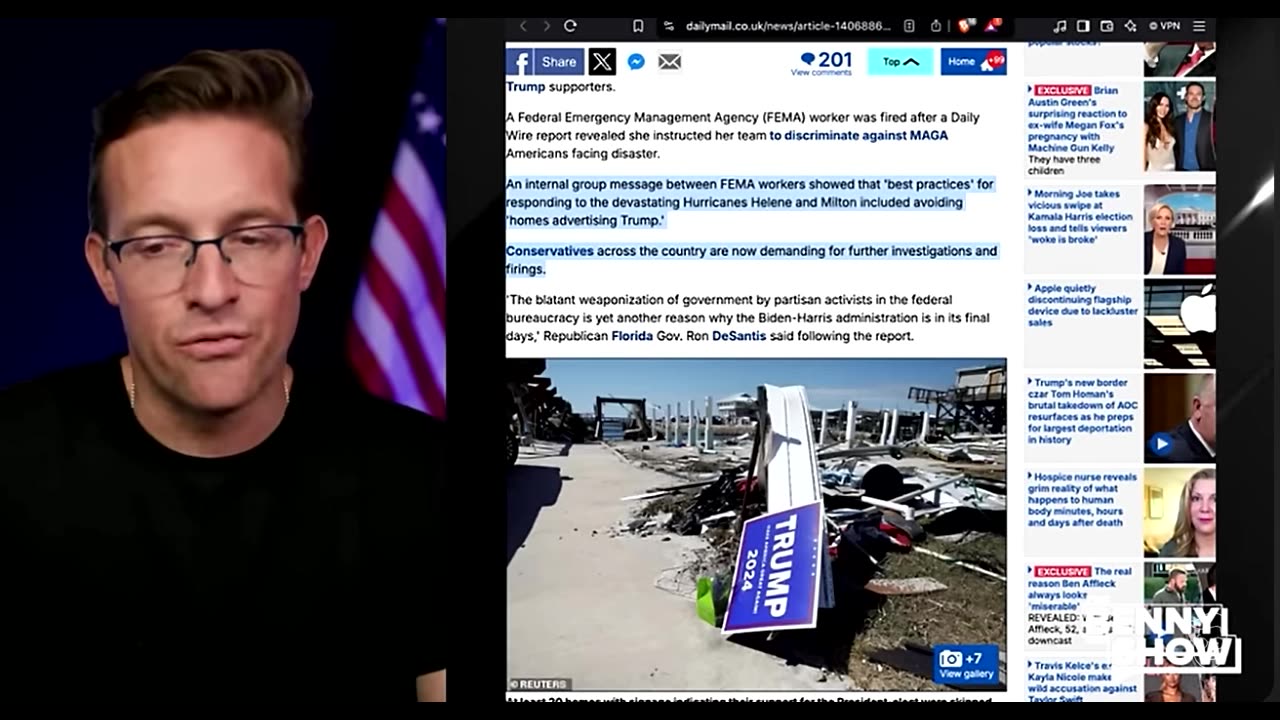 FEMA Staff Refused Aide To Trump Supporters After Hurricane.mp4