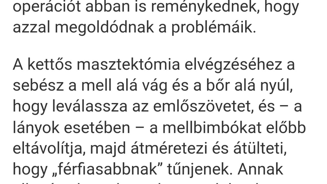 Kanadában 602 kiskorú kislány távolítatta el az emlőit az lmbtq lobby hatása miatt!