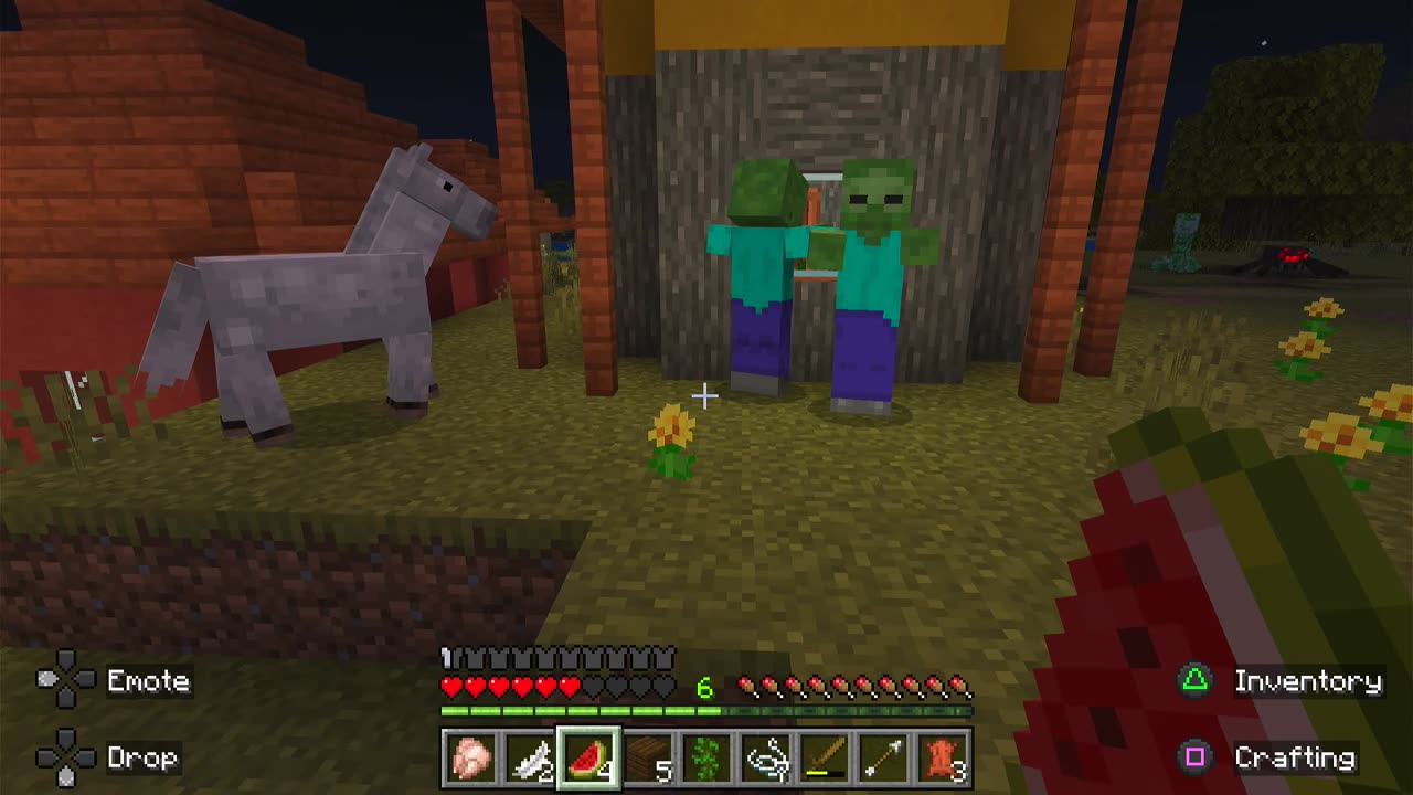 Night-time Minecraft (unedited version) #rumbletakeover