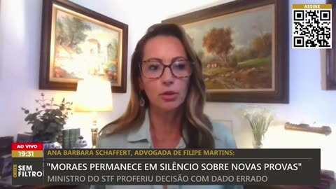 Ana Paula Henkel: Nos EUA, caso Filipe Martins será tratado como de segurança nacional