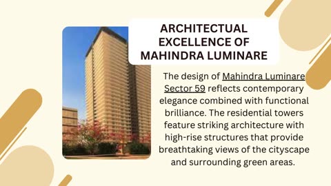 Experience Top-Tier Living at Mahindra Luminare