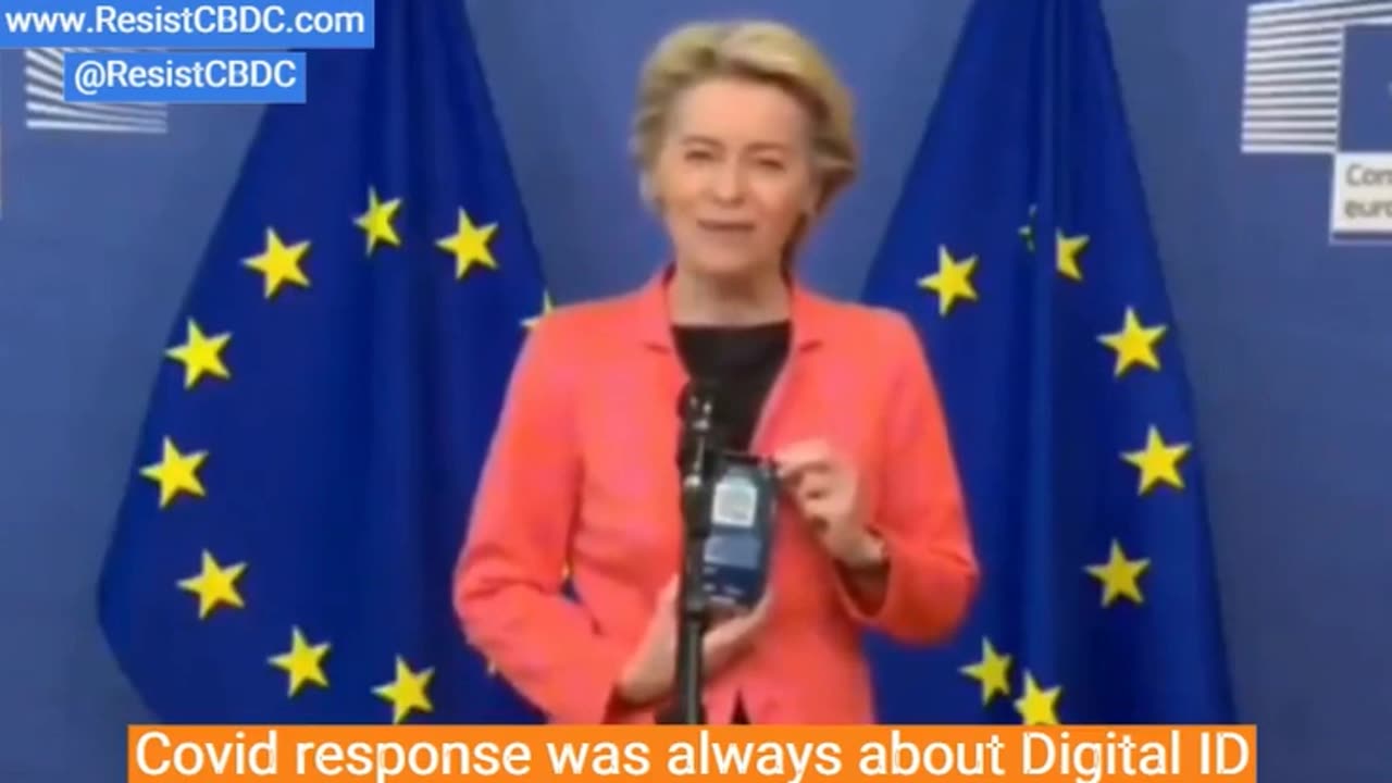 Ursula von der Leyen Announcing Compulsory Vaccine Passports Across Europe