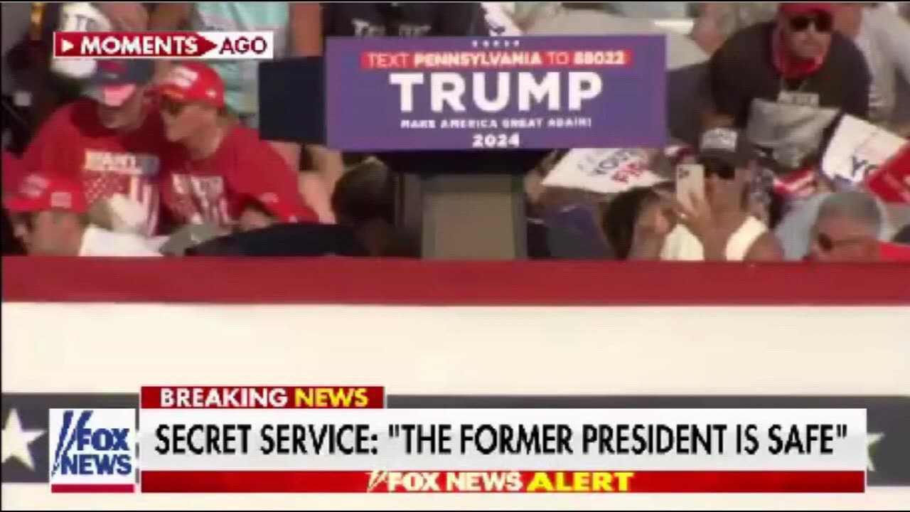 They Live Truth {Russian Vids} The Donald Trump Rally~The Secret Service & Photographer Anomaly