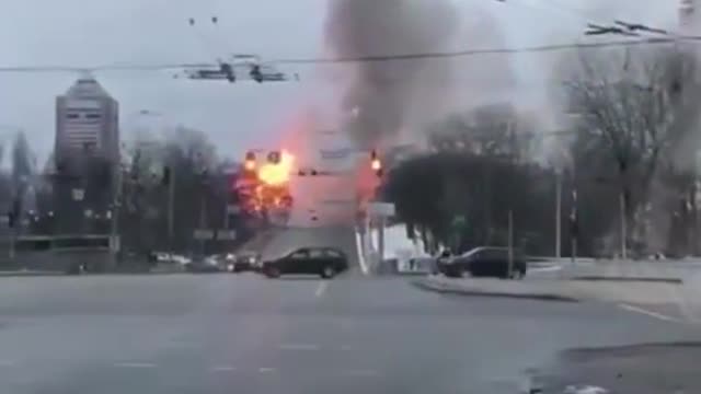 War In Ukraine- Russian Air Strikes Hit Kyiv TV Tower - #realnewsukrainewar #warinukraine