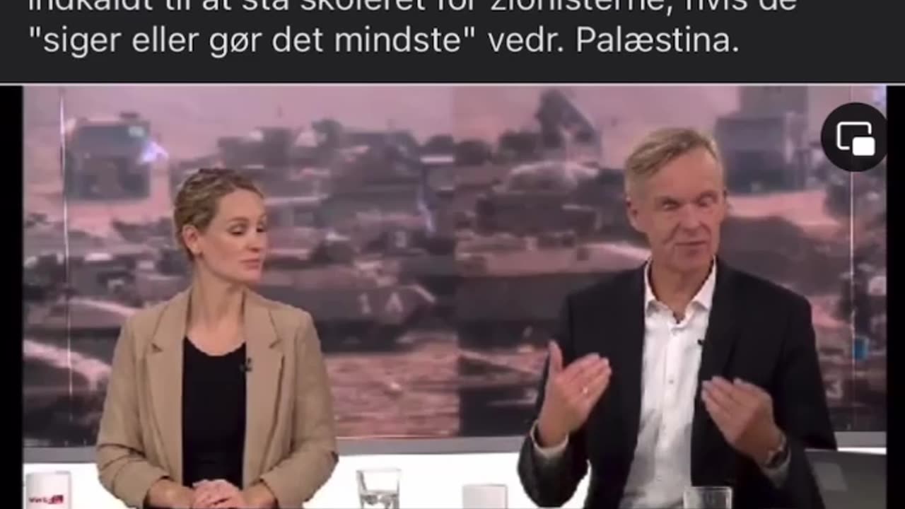 mindste konflikt i Israel så man sikker på mediechef kontaktes for at blive påvirket DR TV