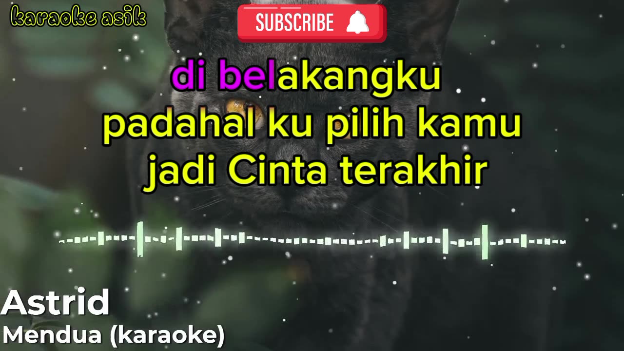 Astrid - Mendua (karaoke)