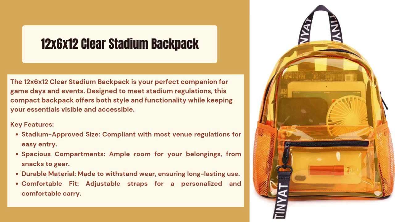 Extra Large Clear Backpack: Maximize Your Carrying Space!