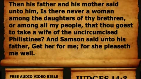 Bible Book 07. Judges Complete 1-21, King James Version (KJV) Read Along Bible