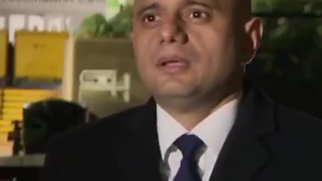 Health Secretary Sajid Javid Pressuring Sky Reporter To Take A Booster