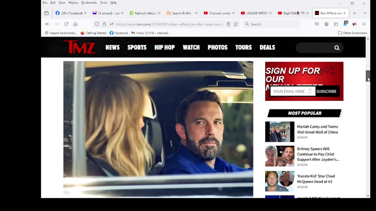 Ben Affleck & Jennifer Lopez Reunited After Divorce Filing ... Apparent Tense Lunch