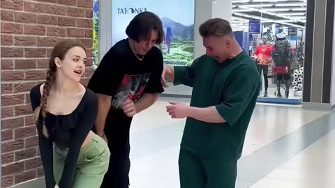 unexpected turn😂🔥 #shorts #reaction #prank