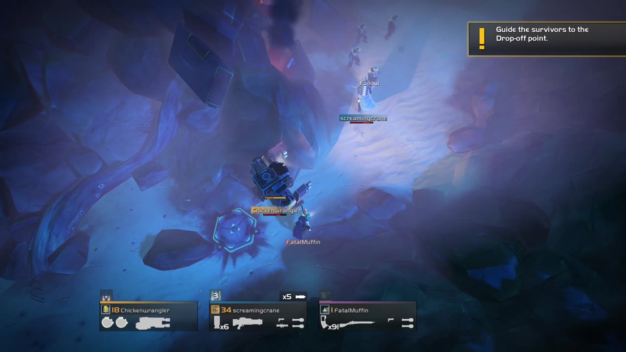 Rocket Boys and The Invisible Man (Helldivers)