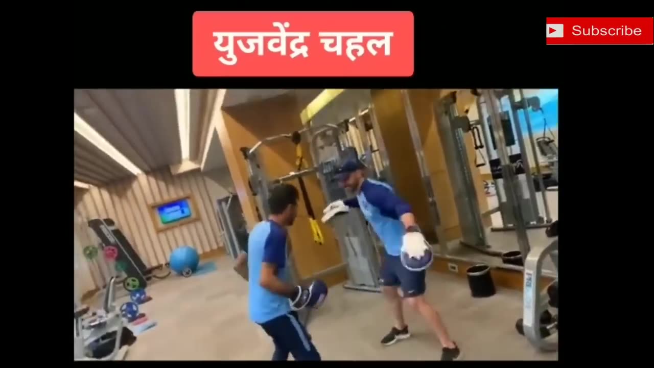 Chahal fun with team India ipl2020