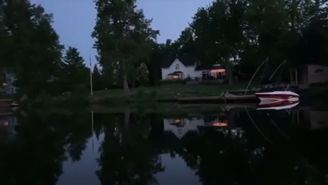 Rideau River Blues Sunset kayak