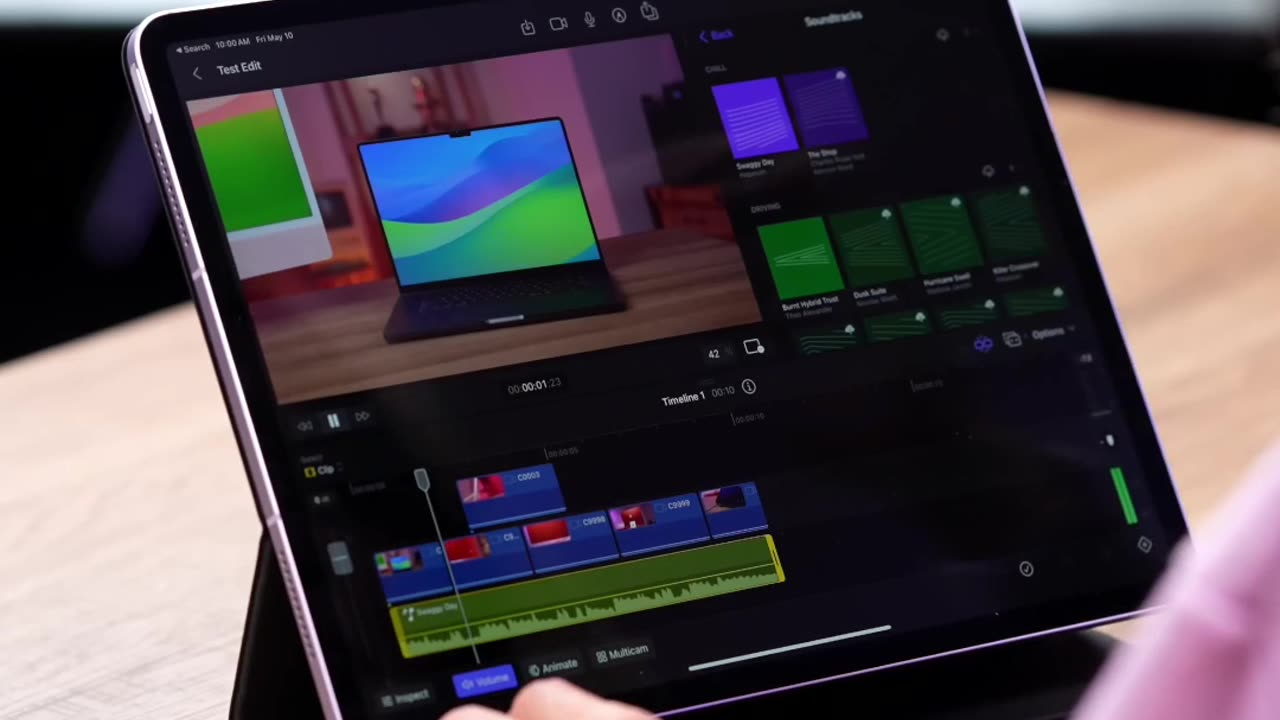 Smooth 8K Footage Editing on iPad! Experience the Vibes