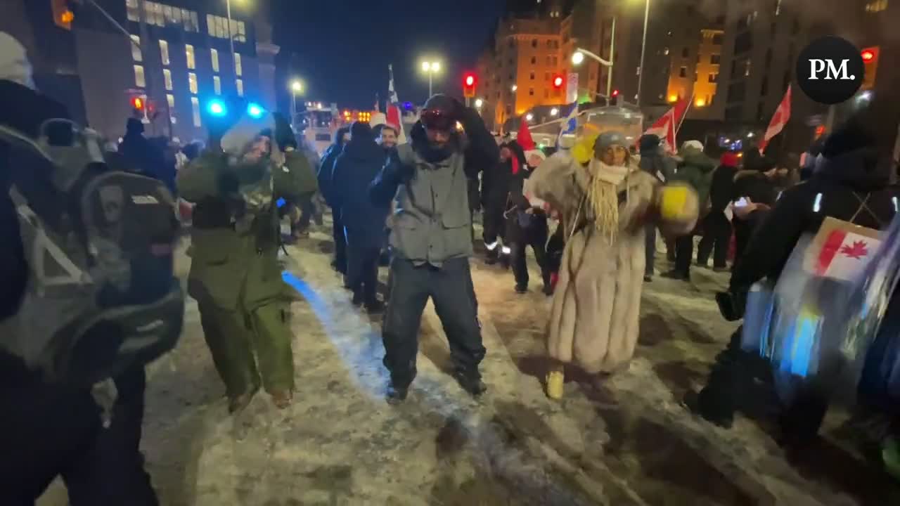 My Freedom Truckers are getting out of control... THEY'RE DOING THE MACARENA NOW!!!🥳🥳🥳