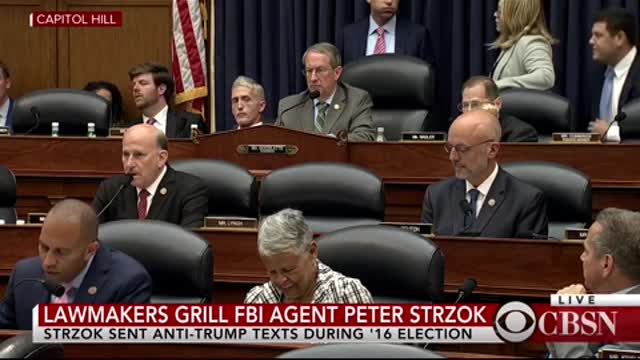 Rep. Louie Gohmert KICKS THE *SS Peter Strzok