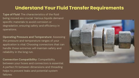 How to Choose the Right Camlock Hose Connectors for Efficient Liquid Transfer