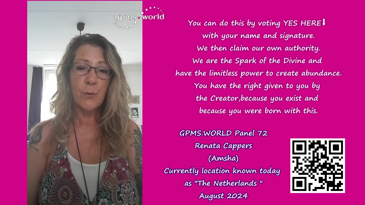 Renata Cappers (Amsha), GPMS.WORD Panel 72