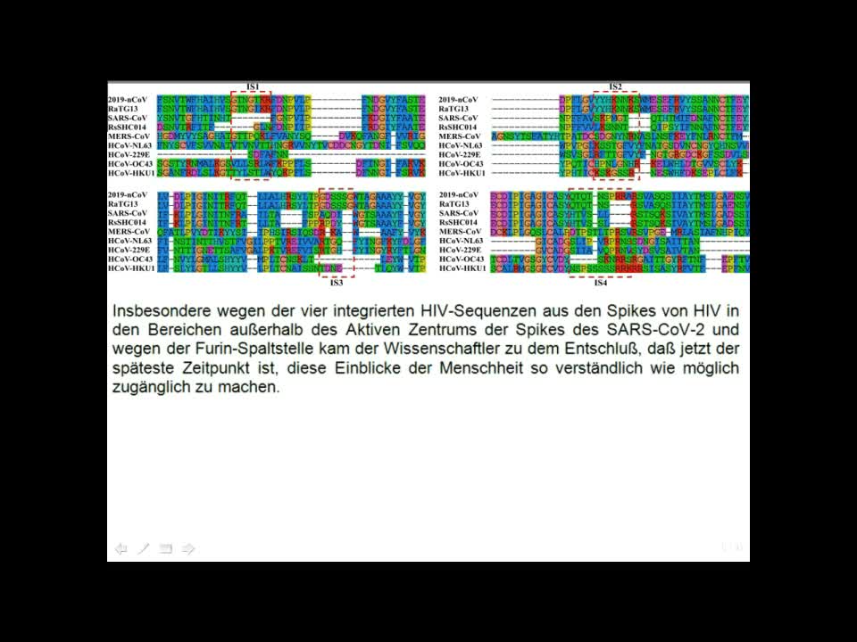 Molekularvirologe zu den Spikes in den SARS CoV2 Impfstoffen