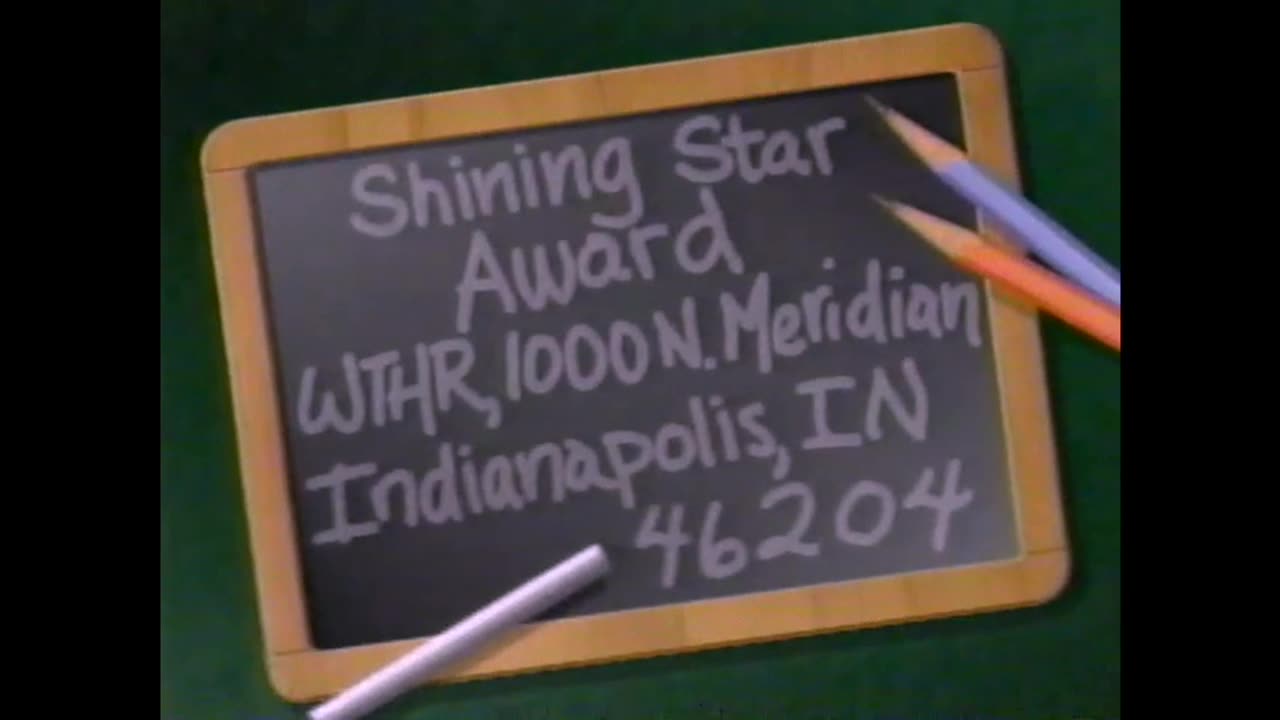 February 8, 1991 - Promo for WTHR Shining Star Award & 'Cosby' Bumper