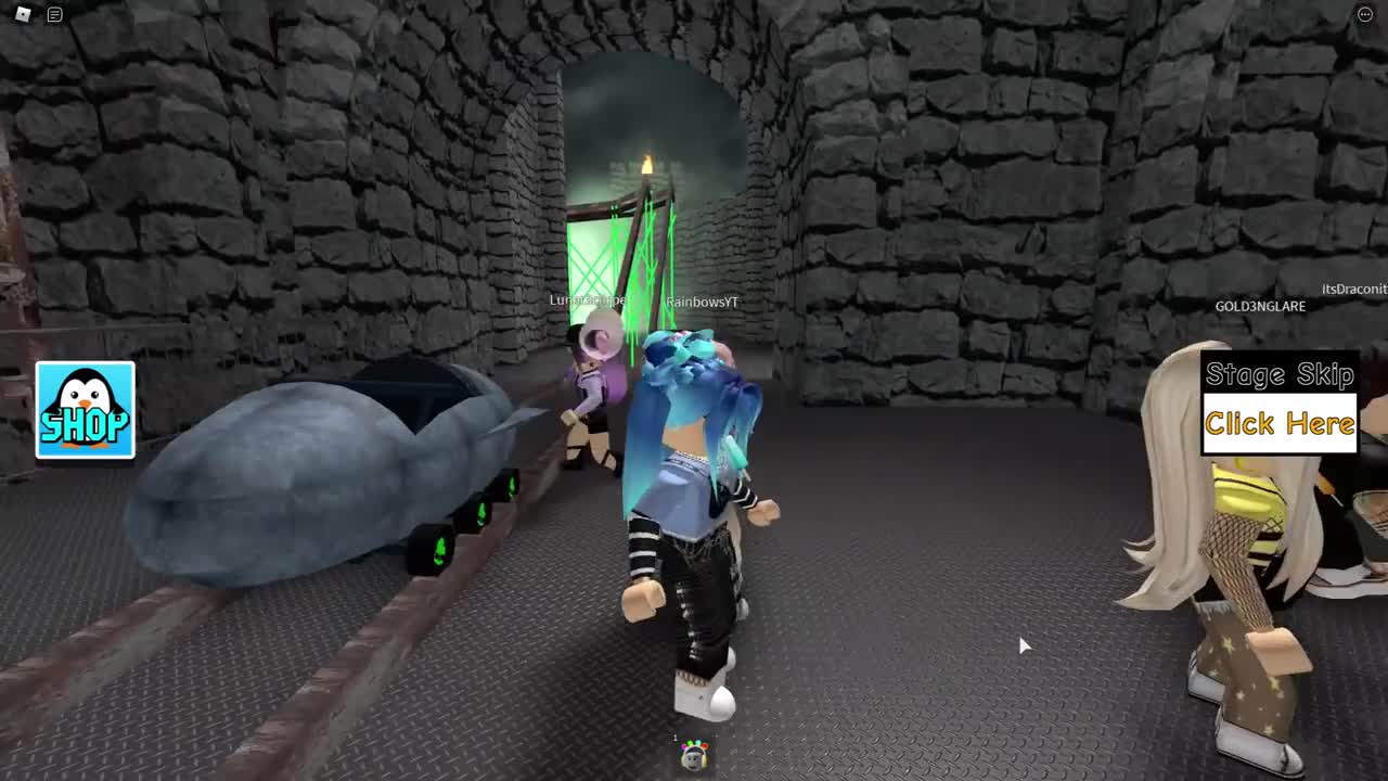 The haunted amusement park roblox