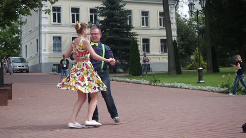 Beautiful street dance