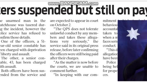 Police officers suspended but still on pay
