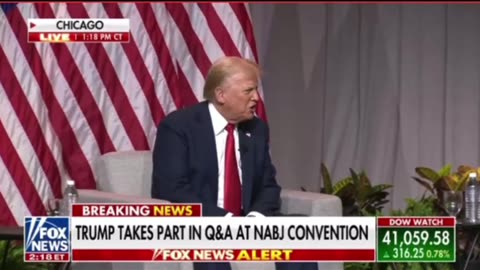 TRUMP at the NABJ Convention