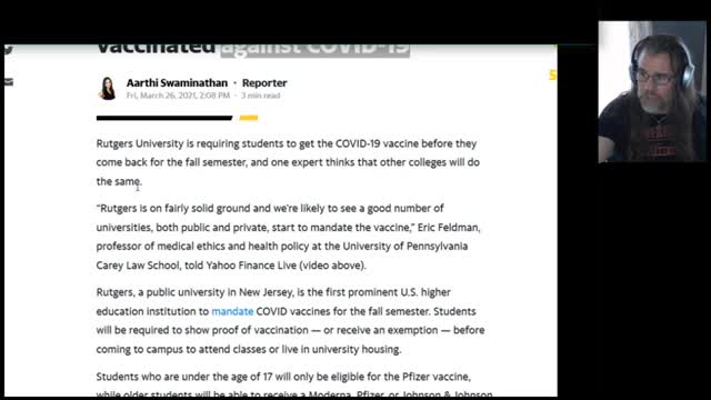 Wait....WHAT?? Mandating "INVESTIGATIONAL PRODUCTS?"